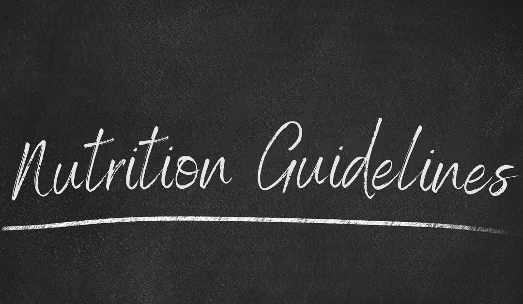 Nutrition Guidelines for Depression Management